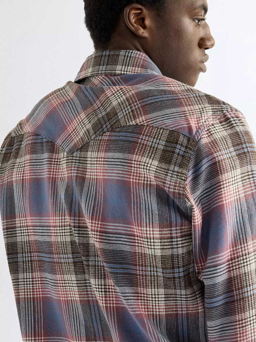 Wrangler Soft Brown Western Shirt