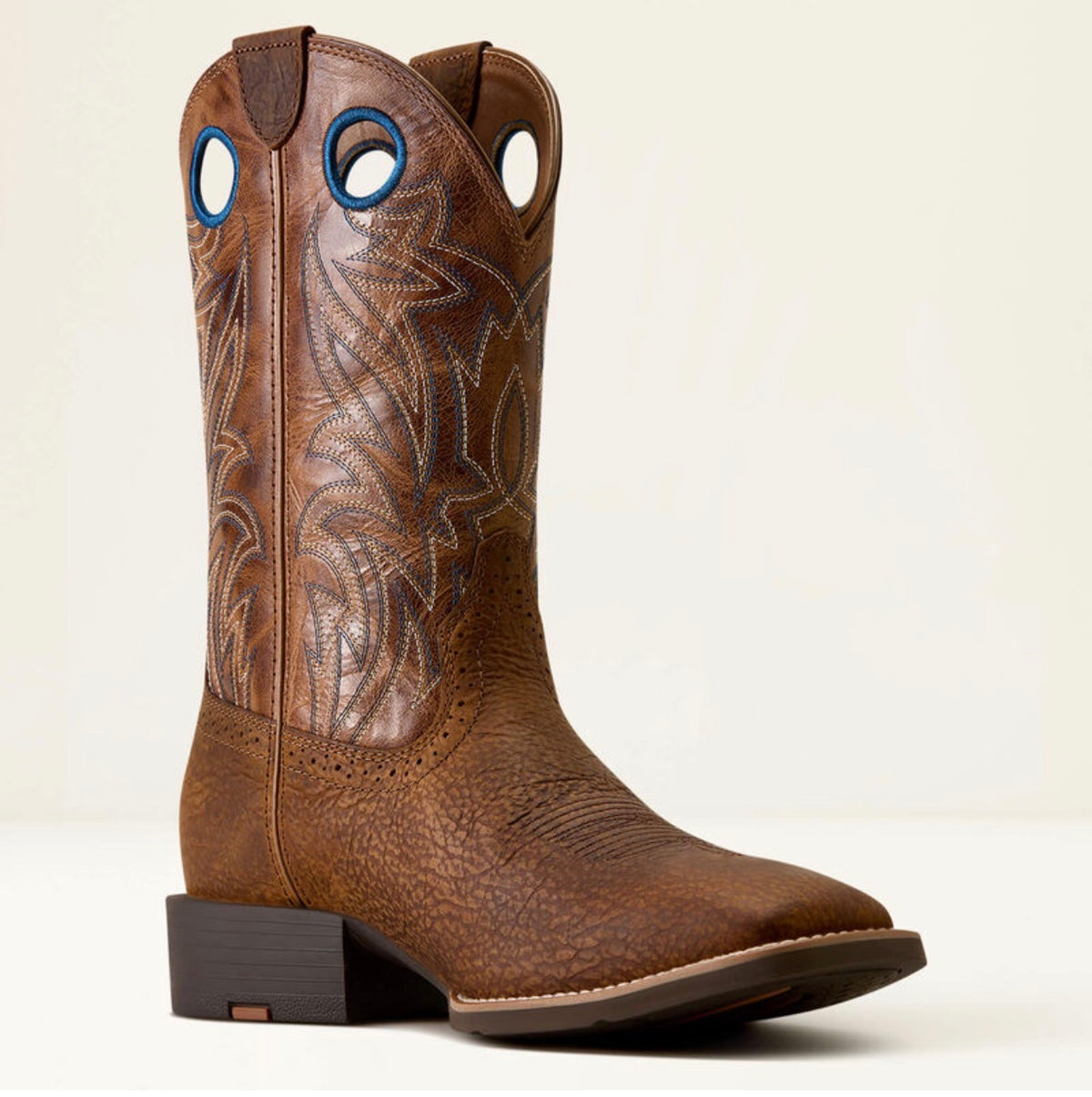 Ariat Sport Sidebet Toasted Grain Western Boot