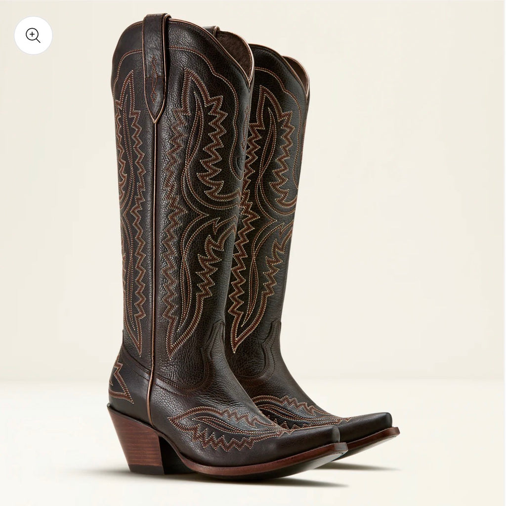 Ariat Casanova X Toe Western Boot in Rich Chocolate