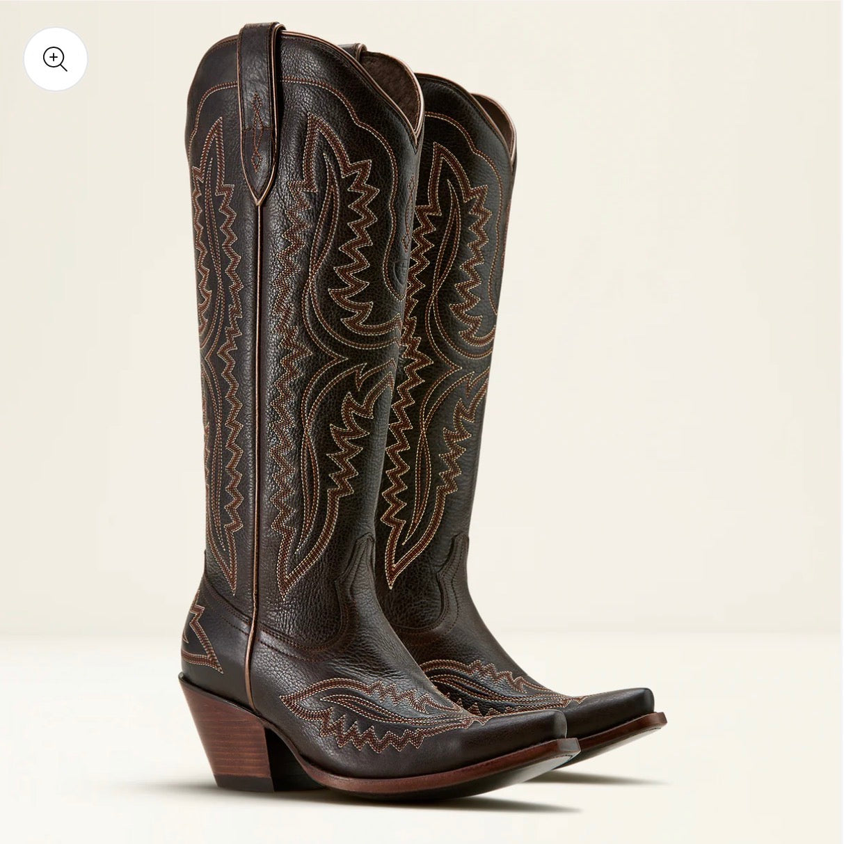 Ariat Casanova X Toe Western Boot in Rich Chocolate