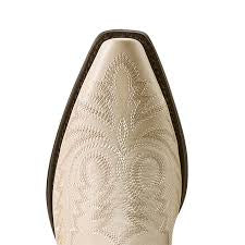Ariat Women's Round Up Collins D Toe Western Boot Buttercream