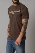 Kimes Ranch Logo T Shirt Brown