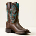 Ariat Round Up Filly Wide Square Toe Western Boot