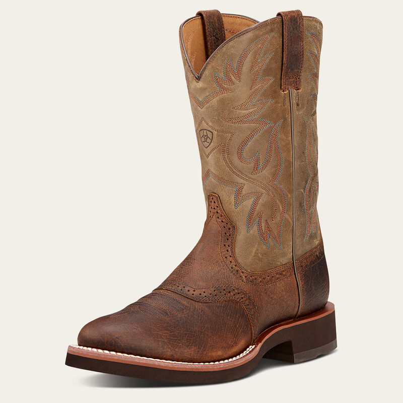 Ariat Mens Heritage Crepe Western Boot