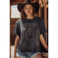 Cowboy Boot Stitch Mineral Graphic Tee
