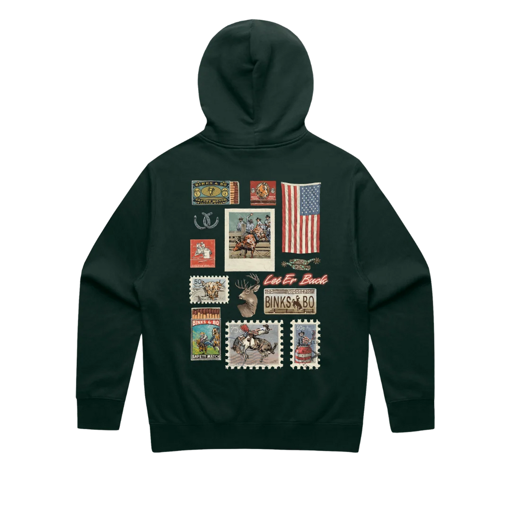 Binks & Bo.'Rodeo Heritage' Unisex Hood