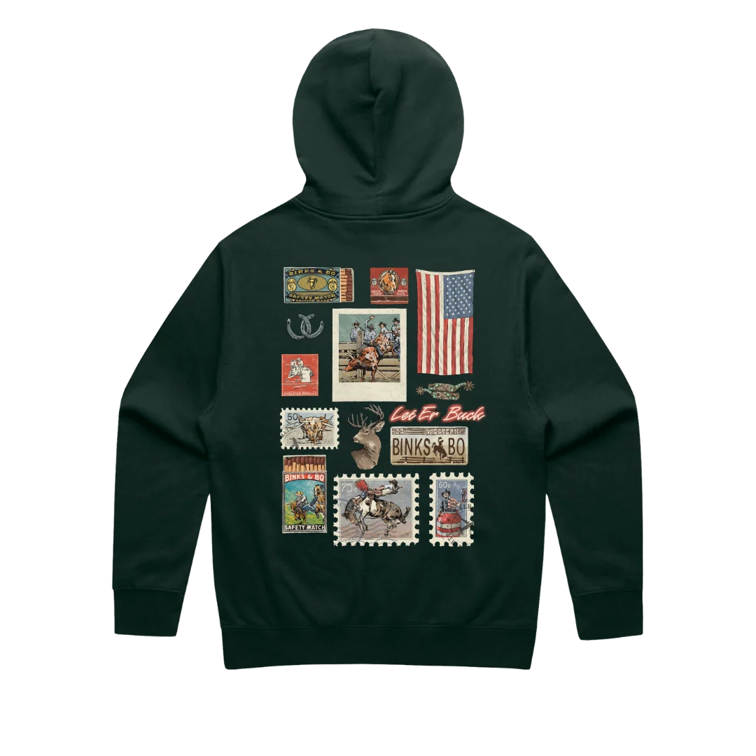 Binks & Bo.'Rodeo Heritage' Unisex Hood
