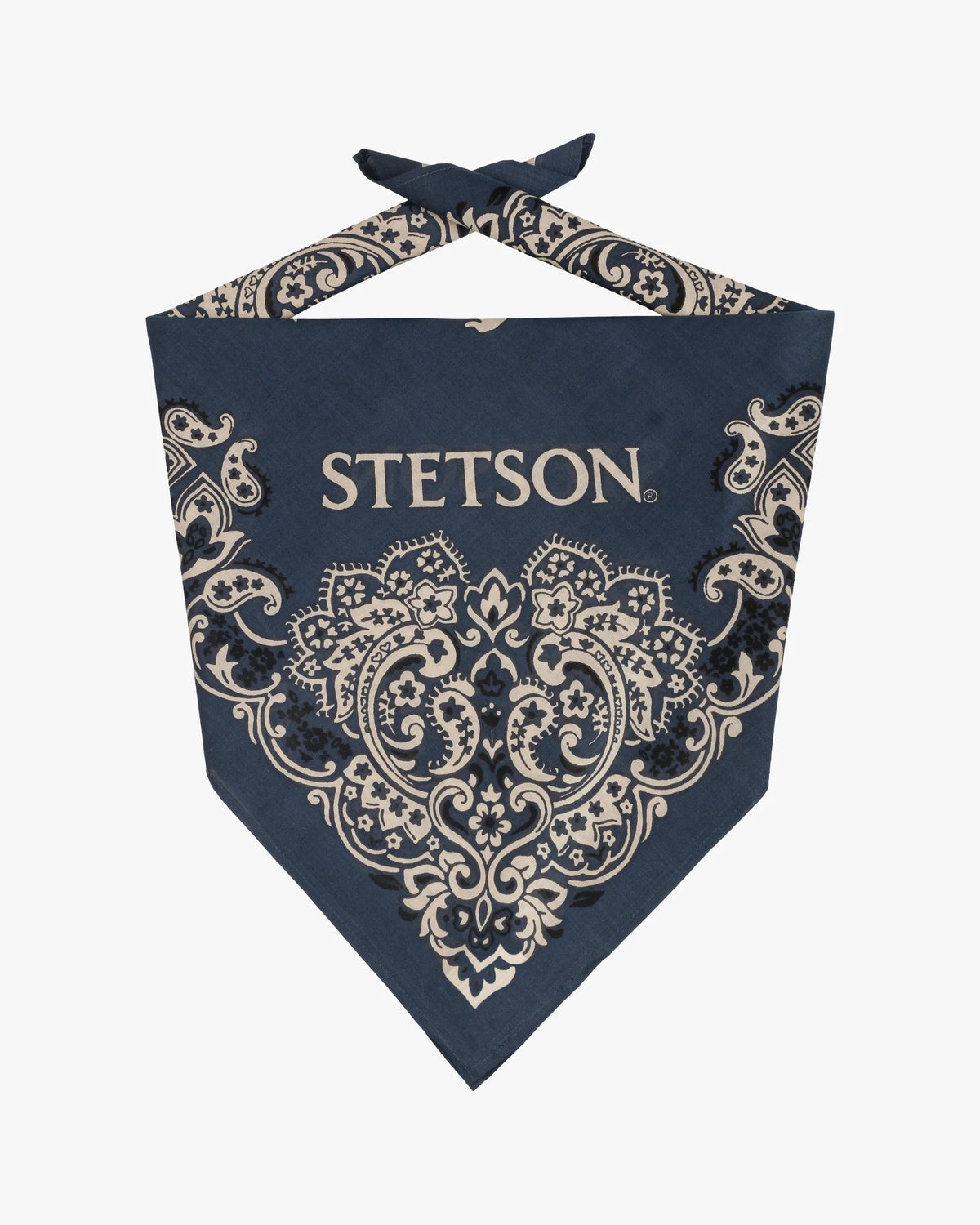 Stetson Navy Cotton Bandana