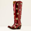 Ariat Casanova Star X Toe Western Boot Cherry Heat