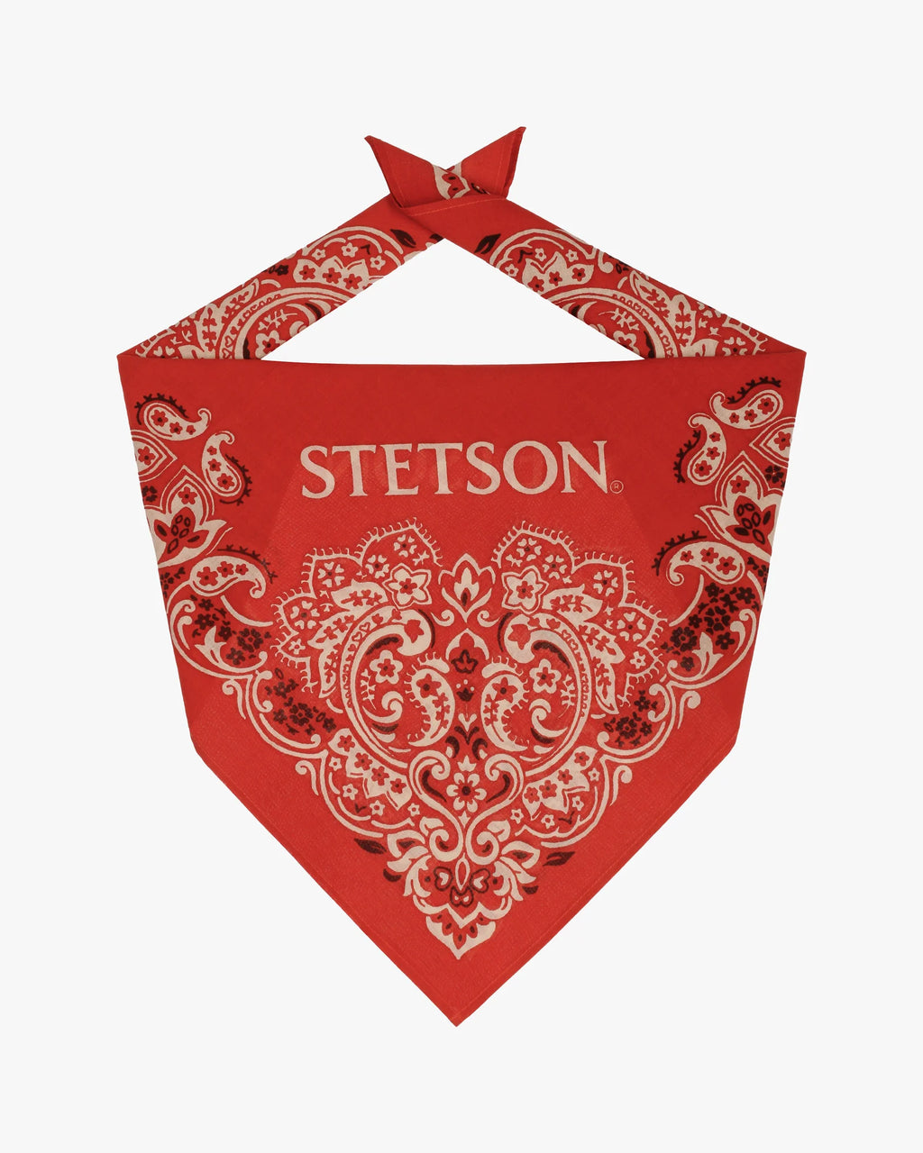 Stetson Red  Cotton Bandana