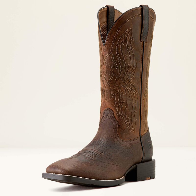 Ariat Sport Rustler Wide Square Toe Western Boot