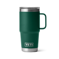 YETI 20oz Travel Mug Black Forest Green
