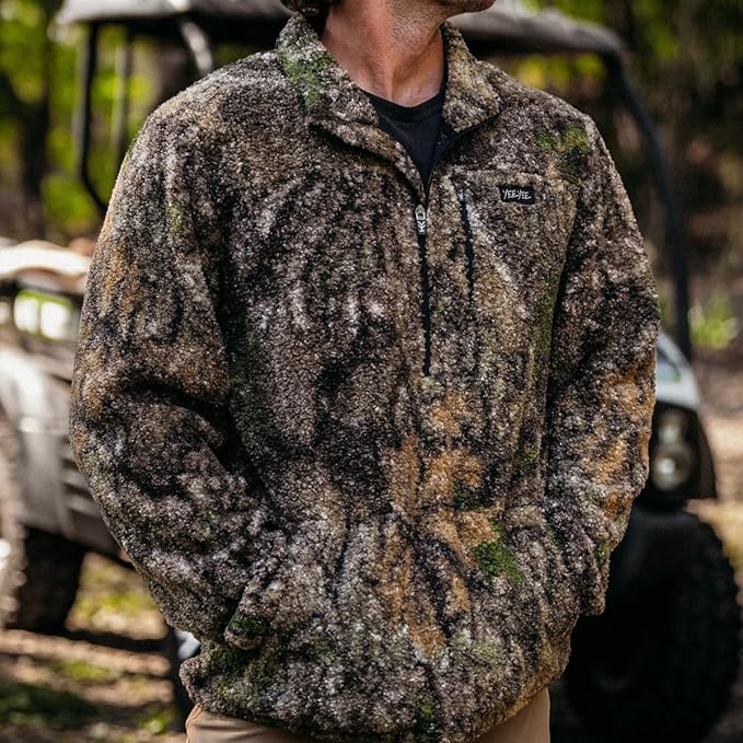 Yee Yee Pull Over Sherpa Fleece Realtree Camo