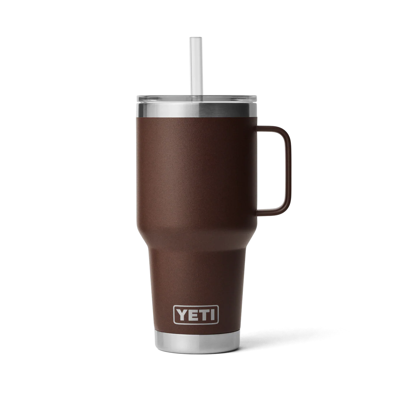 YETI 35oz Straw Mug Wetlands Brown