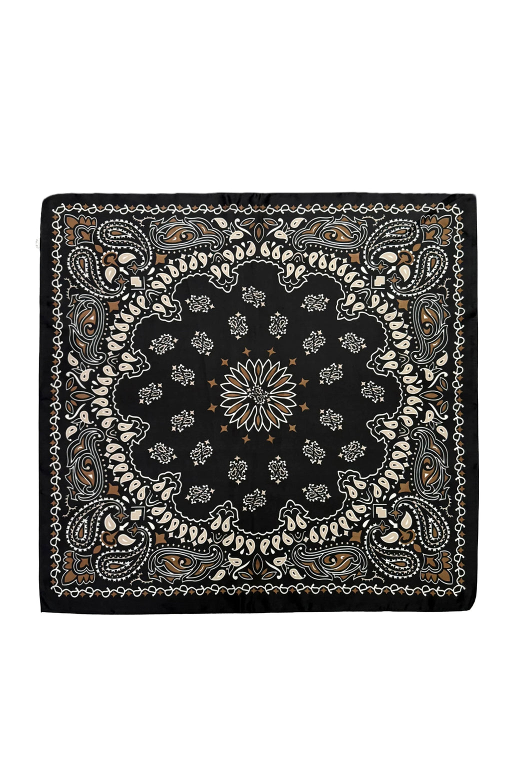 Black Paisley Wildrag Bandana