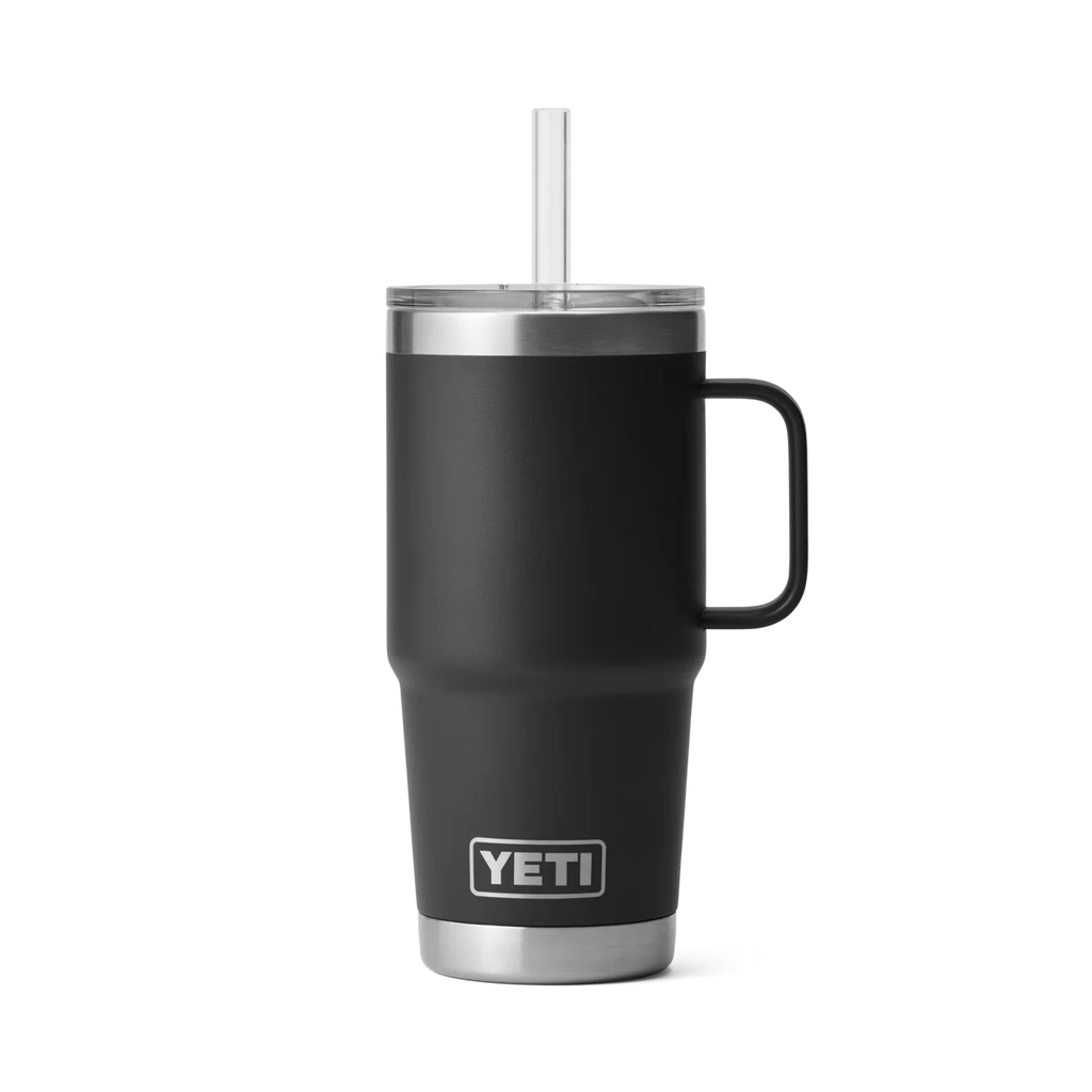 YETI 25oz Straw Mug Black