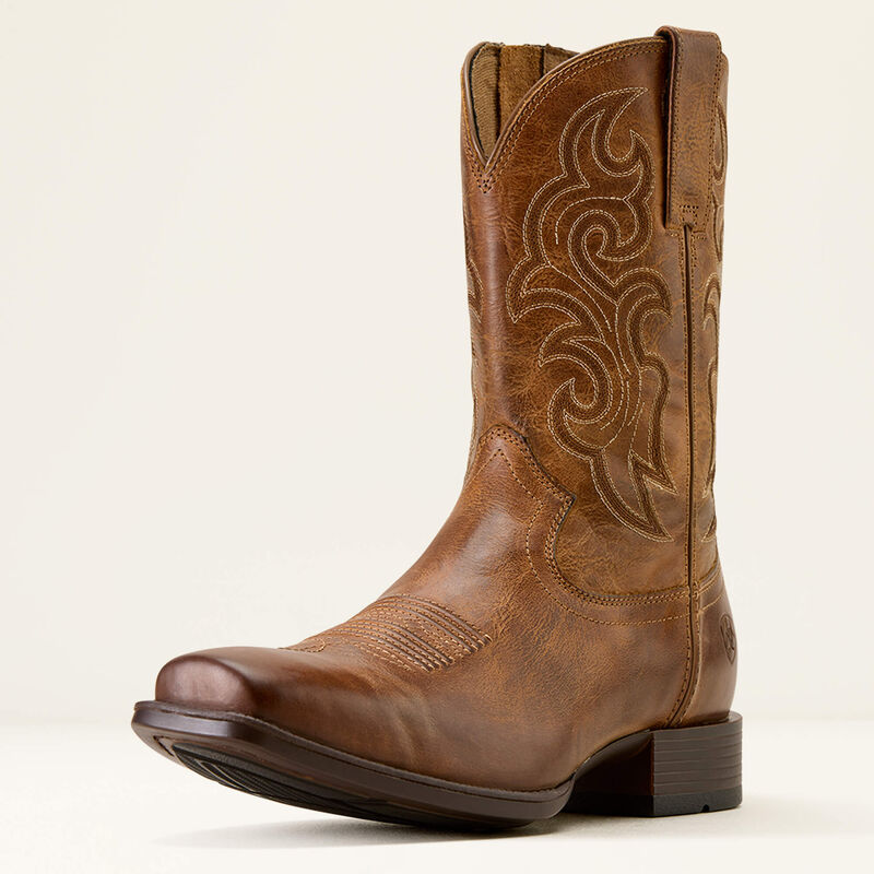 Bodie Square Toe Zip Western Boot