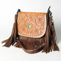 American Darling Hand Tooled Genuine Leather Western Bag