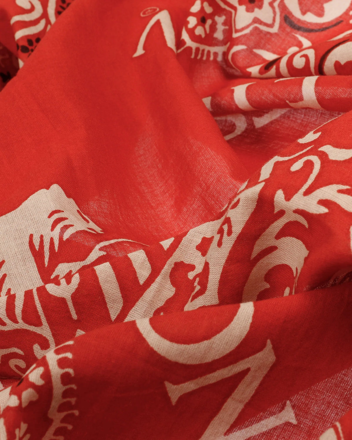 Stetson Red  Cotton Bandana