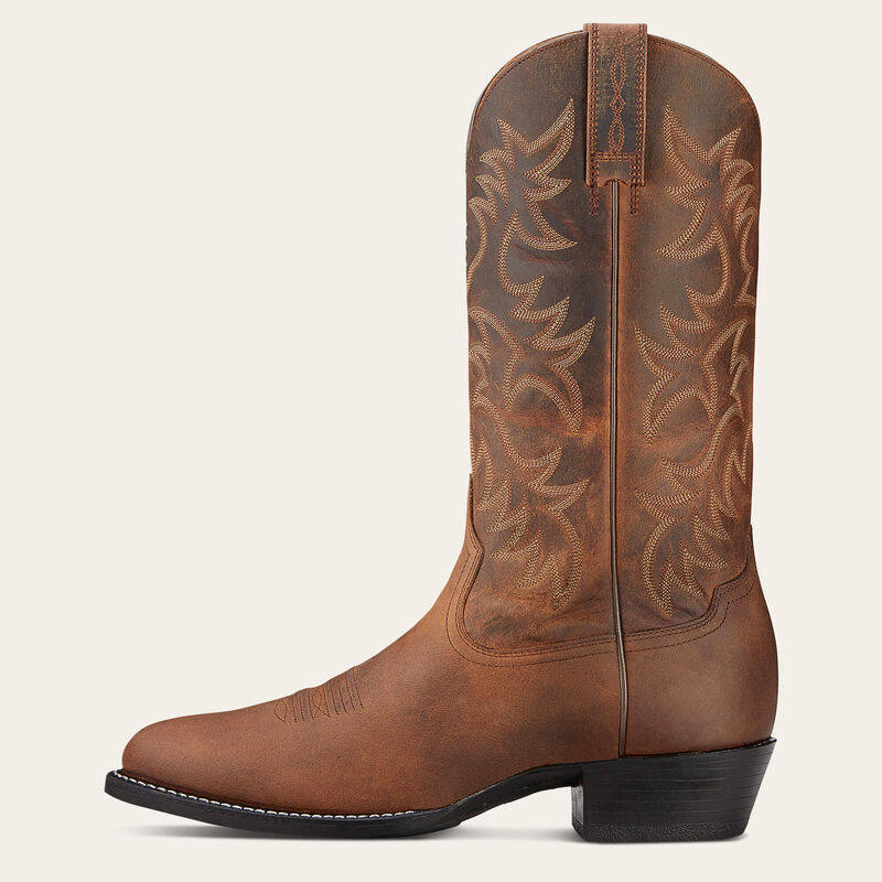 Ariat Heritage R Toe Mens Western Boot
