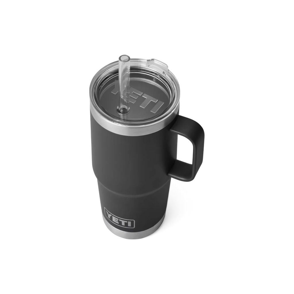YETI 25oz Straw Mug Black