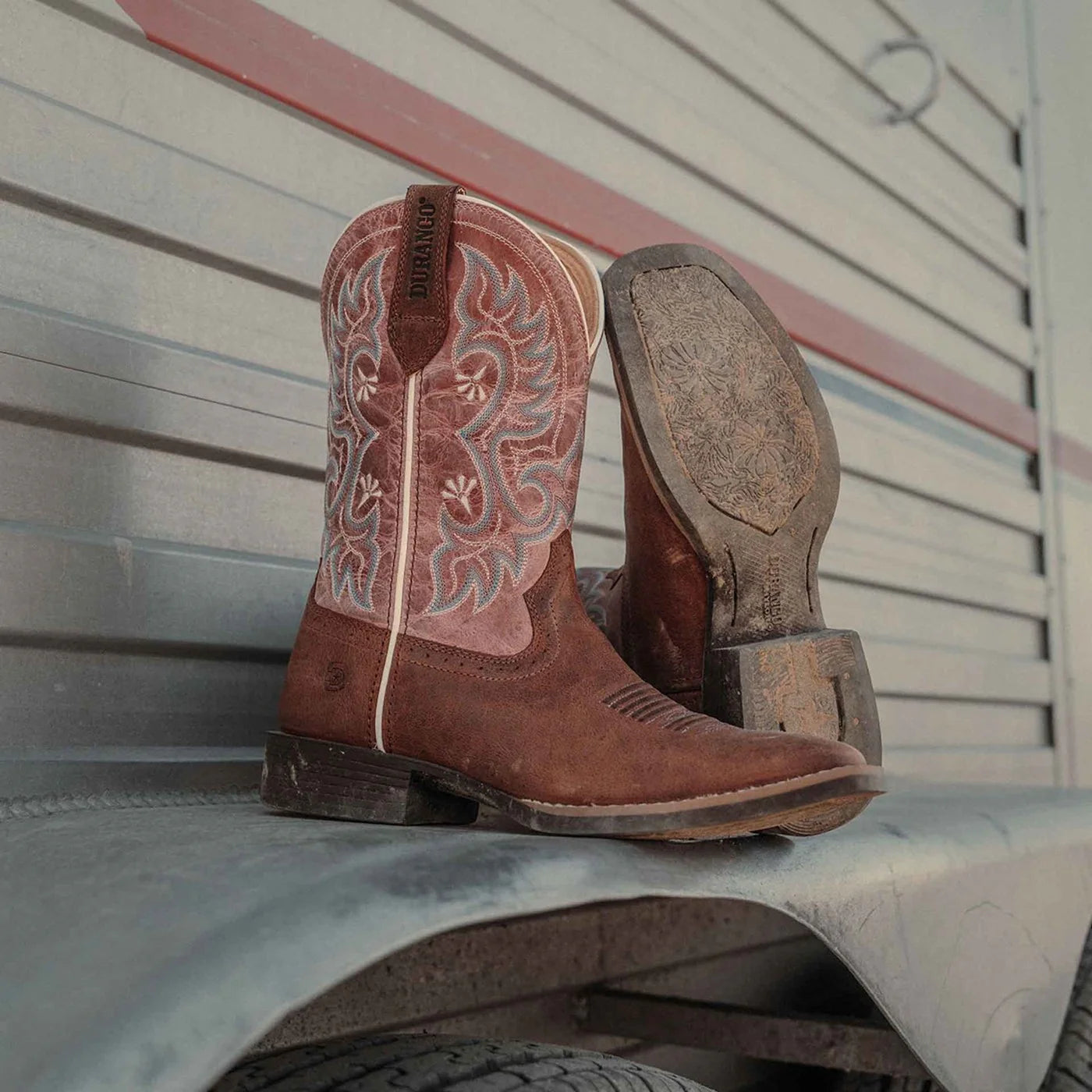 Durango Shyloh Dusty Rose Cowboy Boots