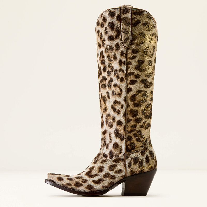Ariat Leopard Hair On Casanova X Toe Western Boot