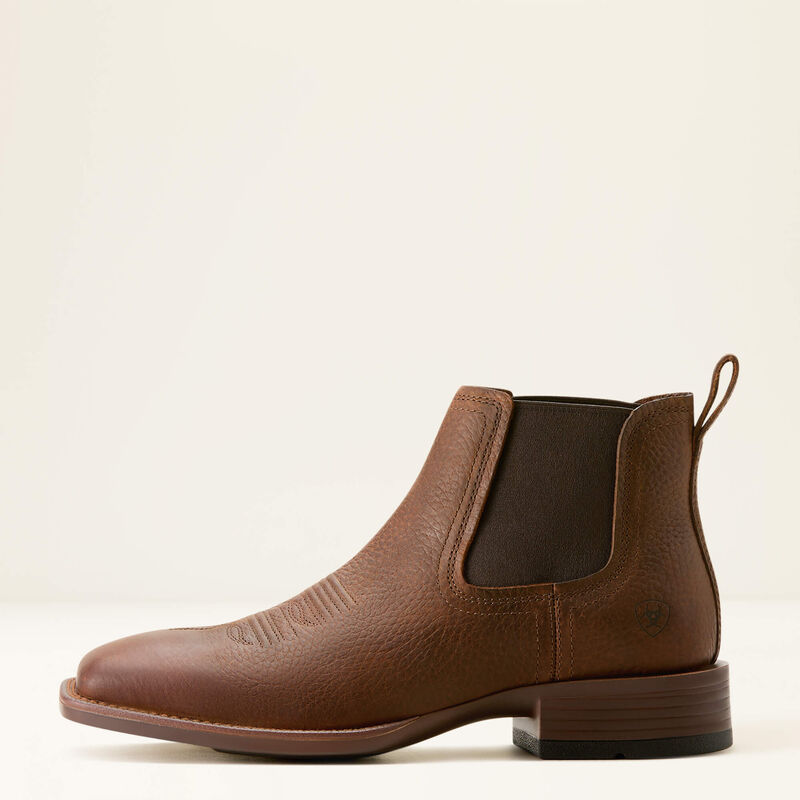 Ariat Booker Chelsea Wide Square Toe Western Boot
