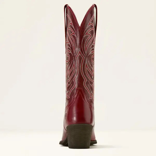 Ariat Heritage J Toe Stretch Fit Western Boot Sangria
