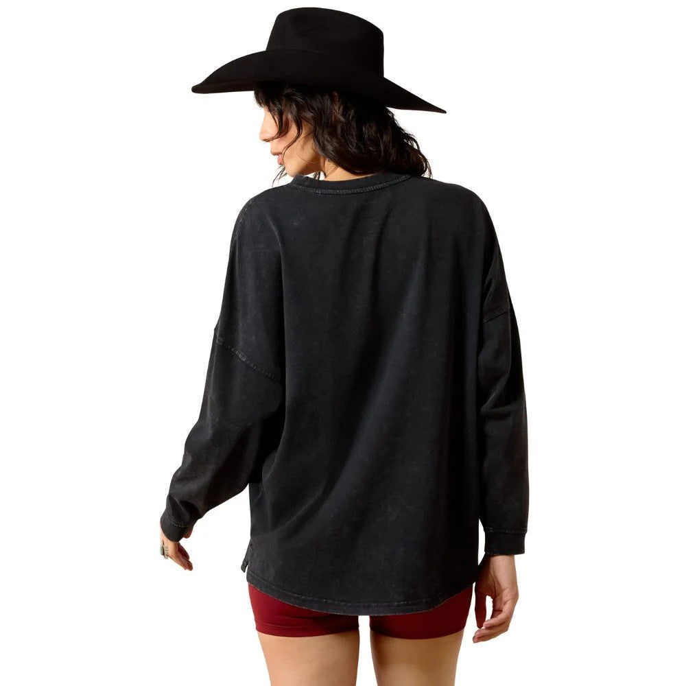 Ariat Oversized Longhorn T Shirt