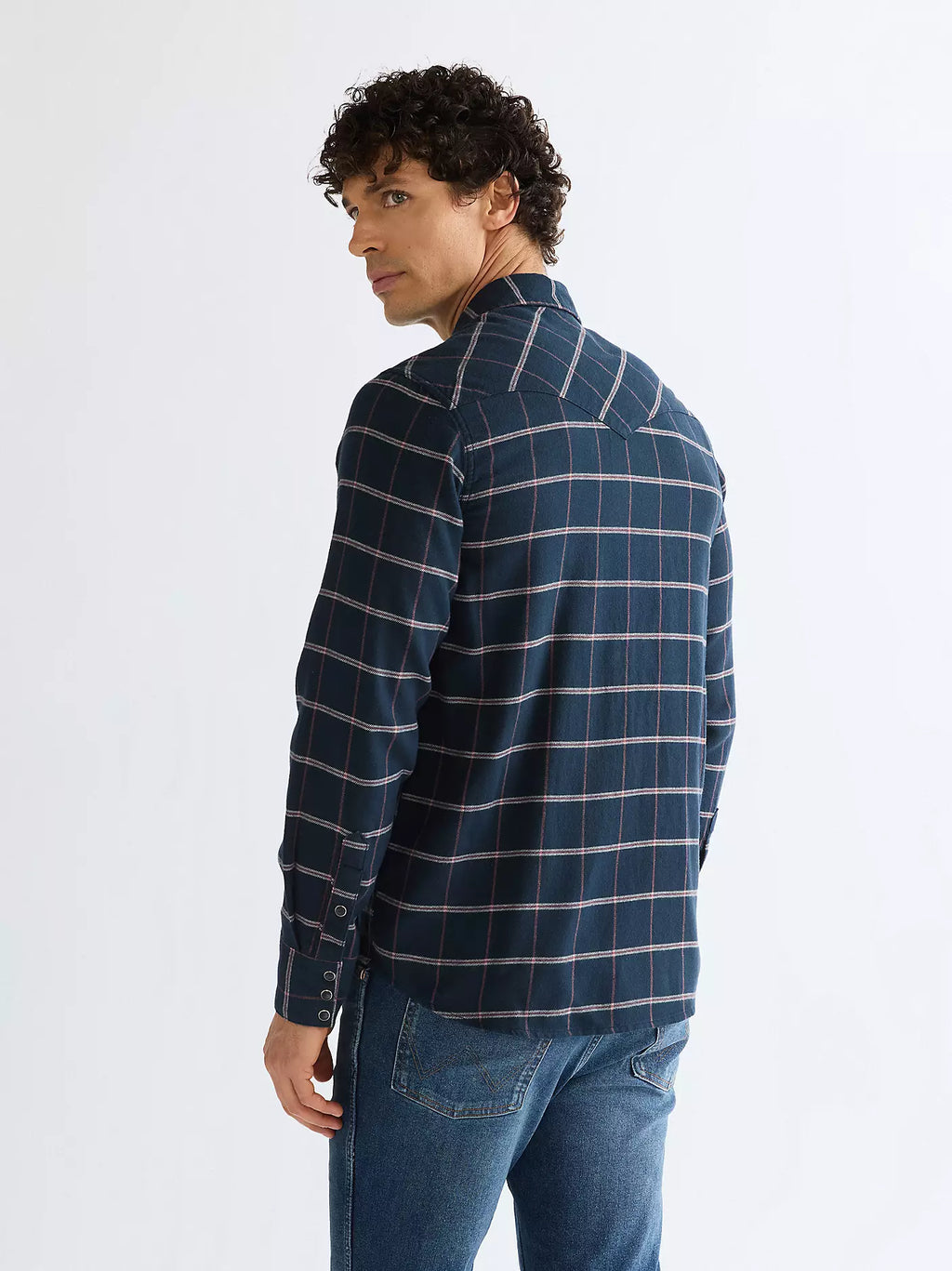 Wrangler Regular Western Shirt Sapphire Rose