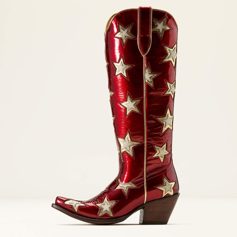 Ariat Casanova Star X Toe Western Boot Cherry Heat