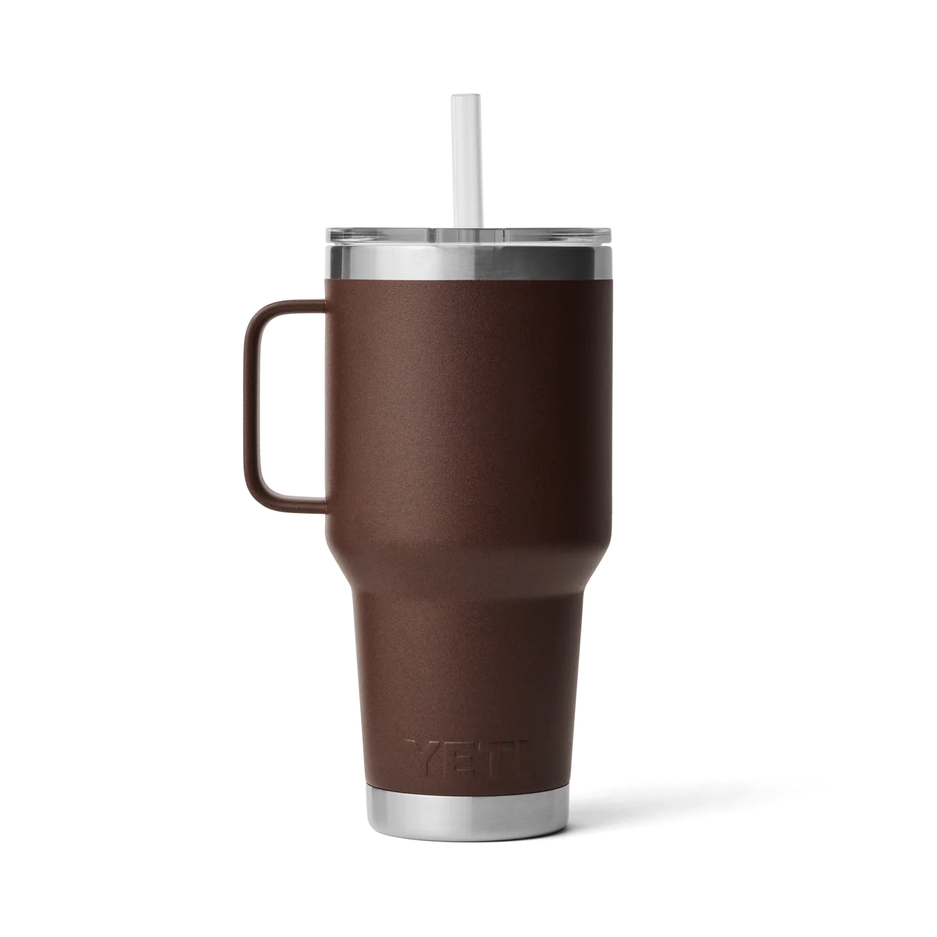 YETI 35oz Straw Mug Wetlands Brown