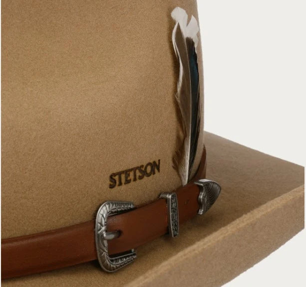 Stetson Limington in Camel Cowboy Hat