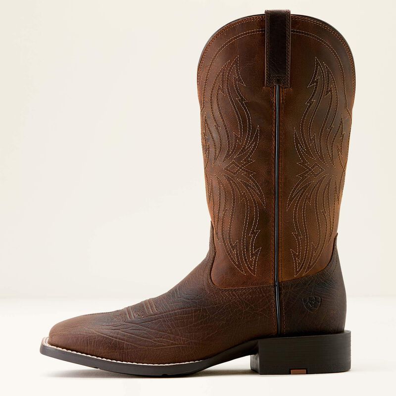 Ariat Sport Rustler Wide Square Toe Western Boot