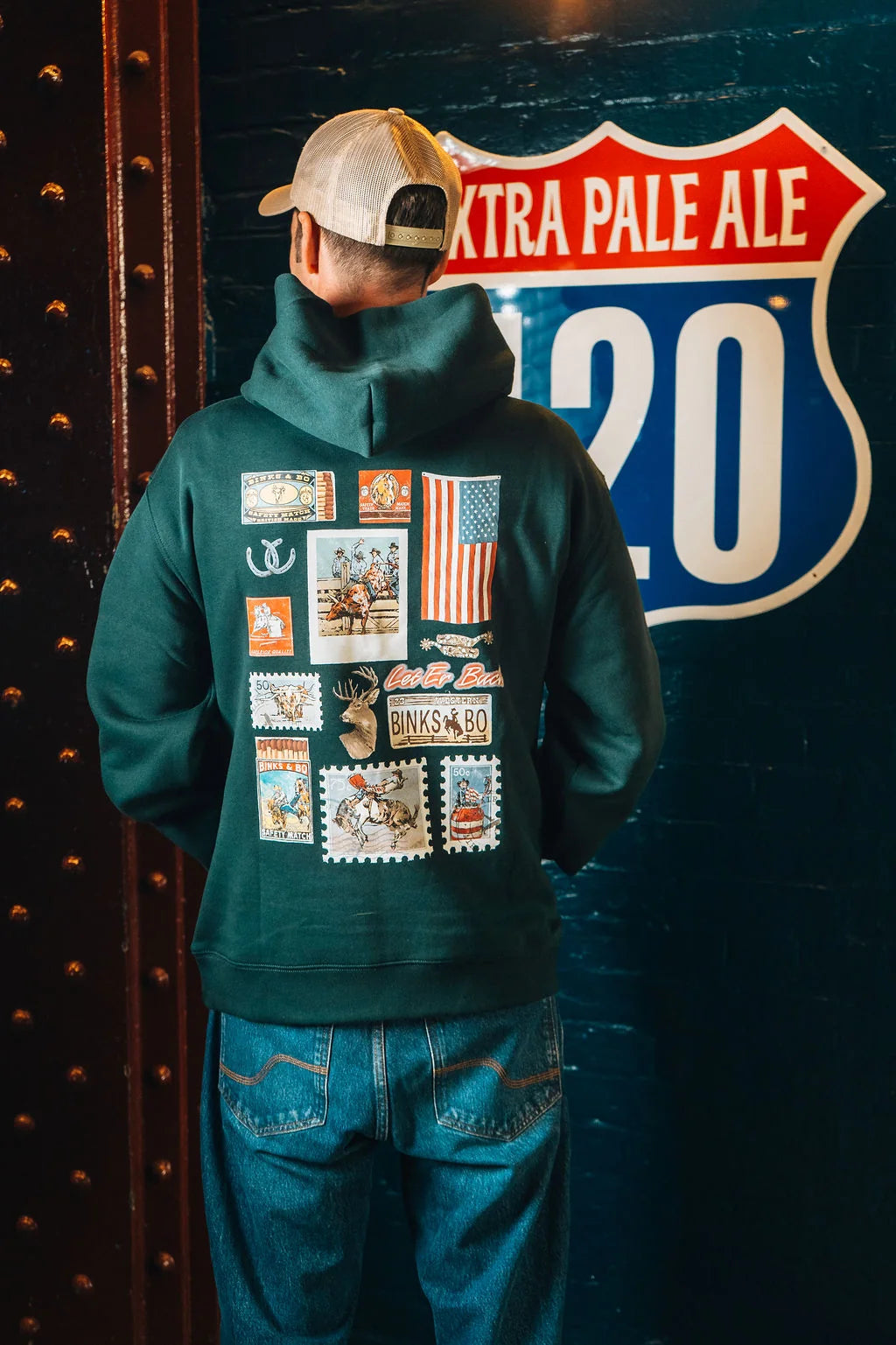Binks & Bo.'Rodeo Heritage' Unisex Hood
