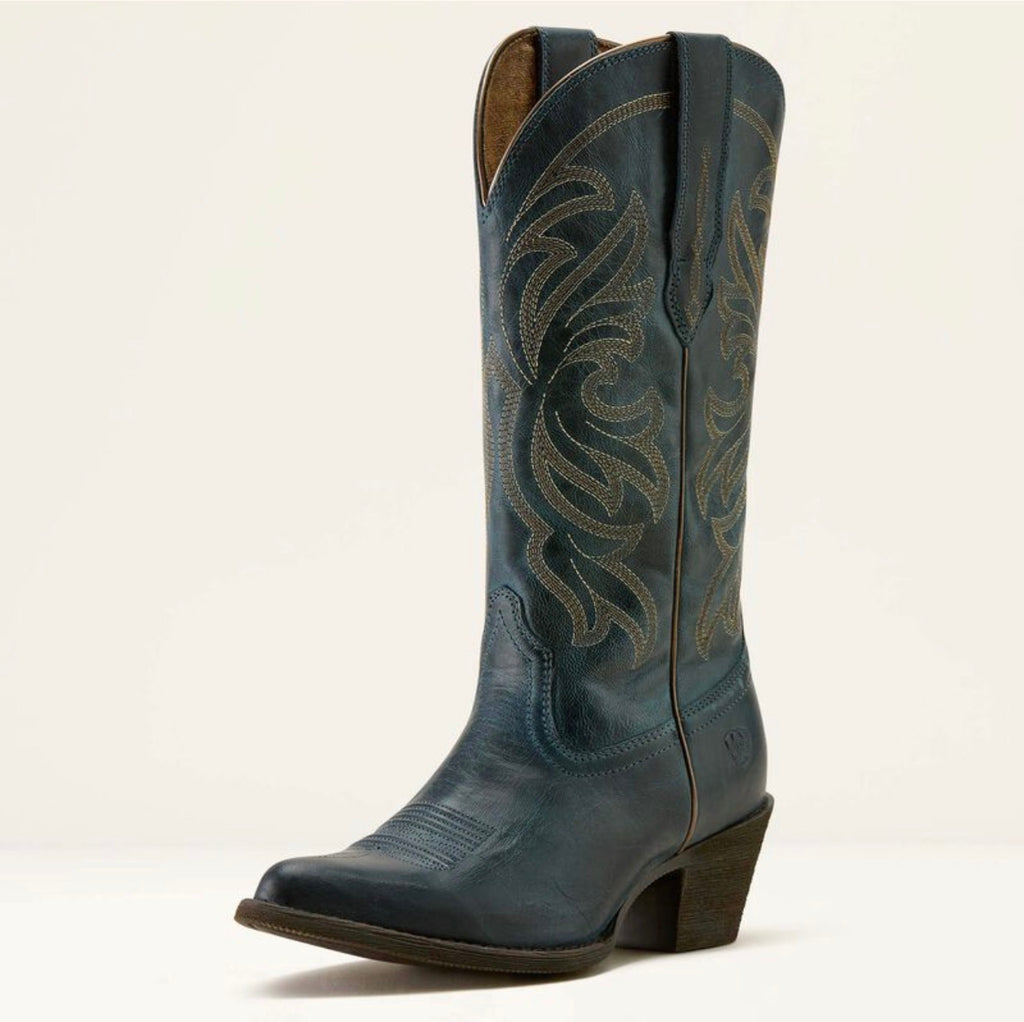Ariat Heritage J Toe Stretchfit Western Boot Fresh Denim