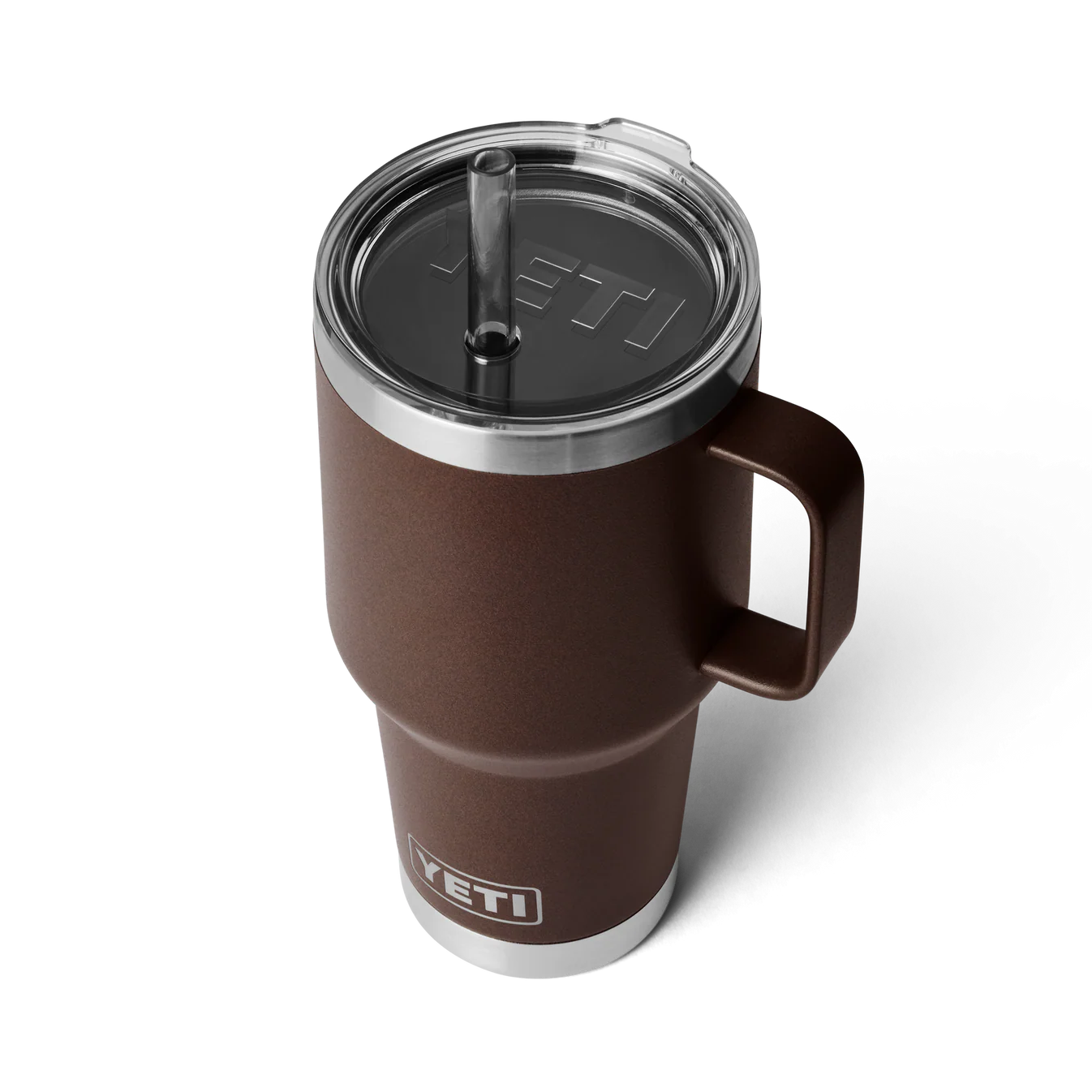 YETI 35oz Straw Mug Wetlands Brown