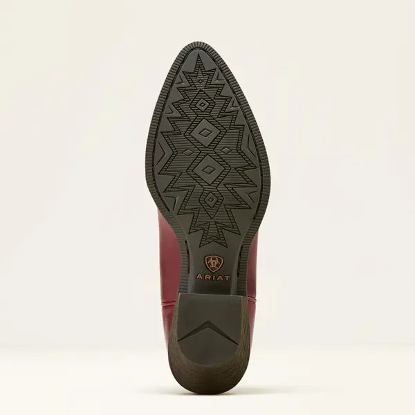 Ariat Heritage J Toe Stretch Fit Western Boot Sangria