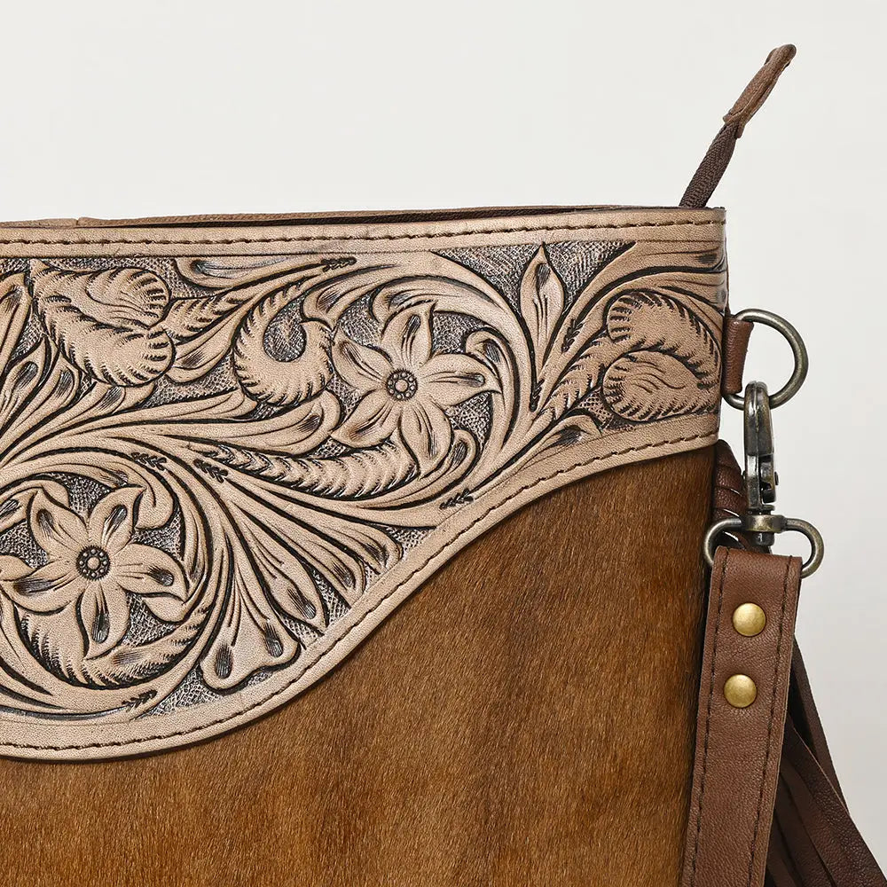 American Darling Genuine Hand Tooled Leather Cowhide Western Bag