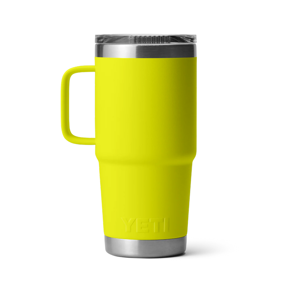 YETI 20oz Travel Mug Firefly Yellow