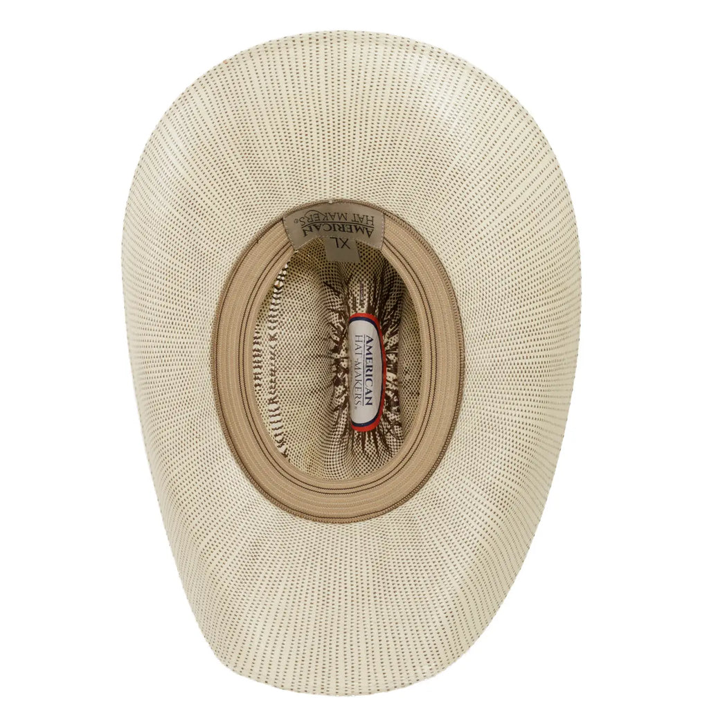 American Hat Makers Bengora Straw Western Hat