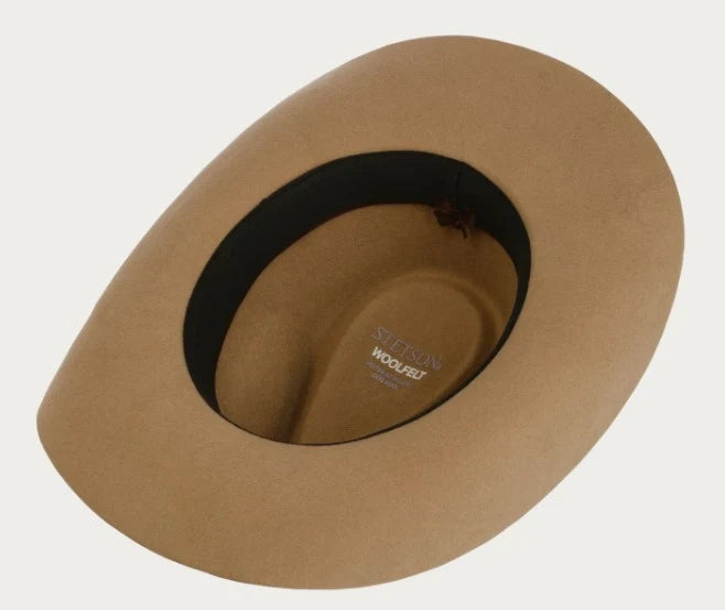Stetson Limington in Camel Cowboy Hat