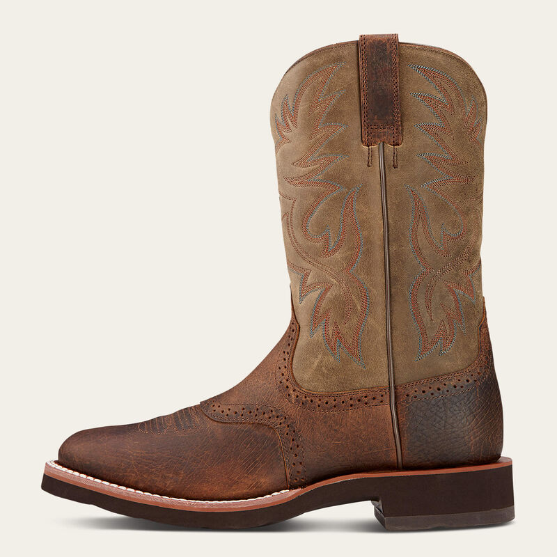 Ariat Mens Heritage Crepe Western Boot
