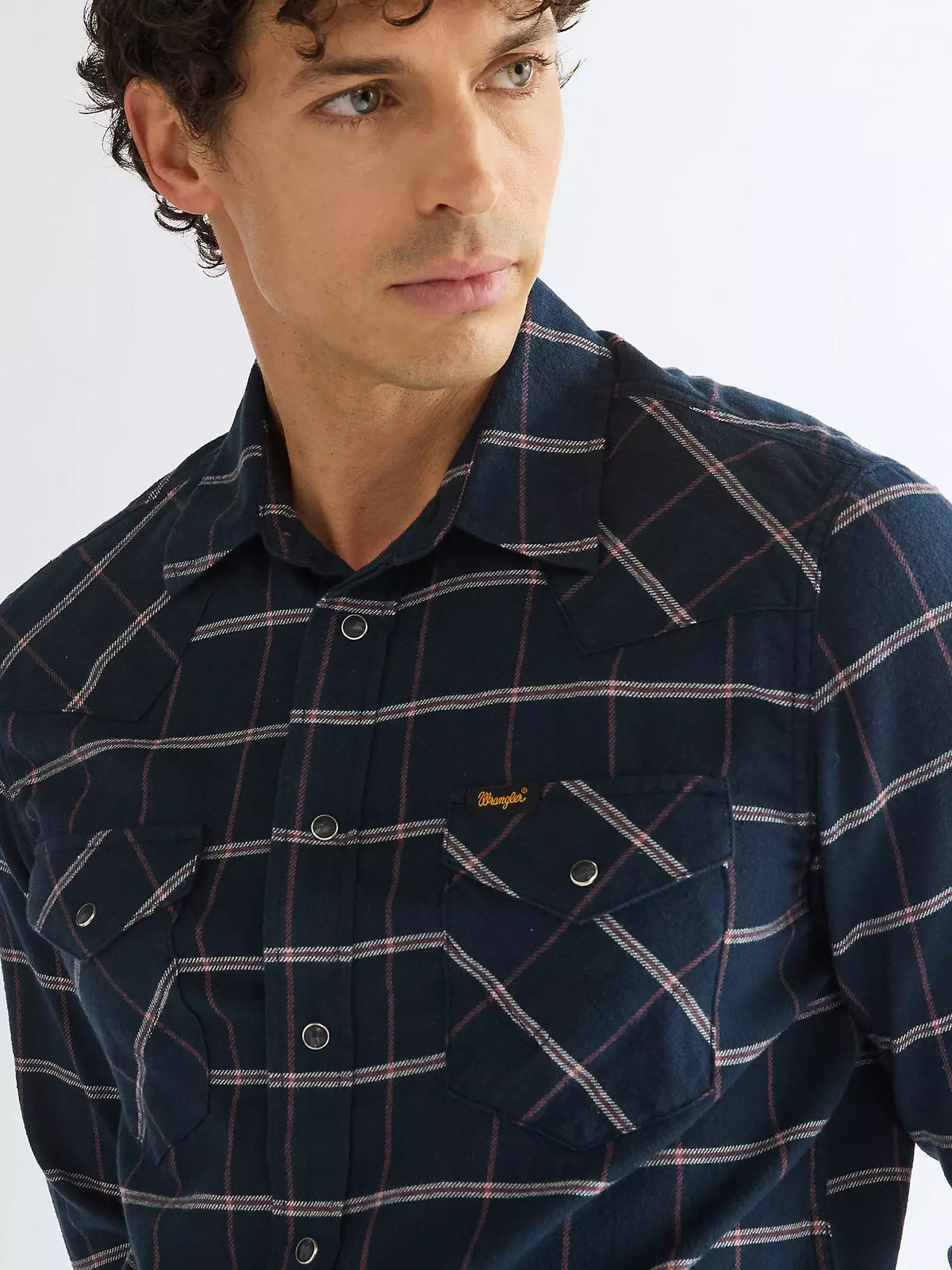 Wrangler Regular Western Shirt Sapphire Rose