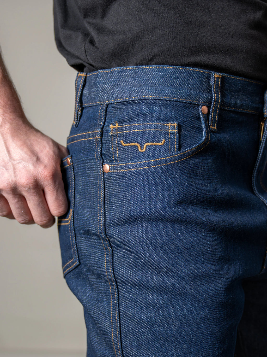 Kimes Ranch x Zach Top Dark Wash Denim Jeans