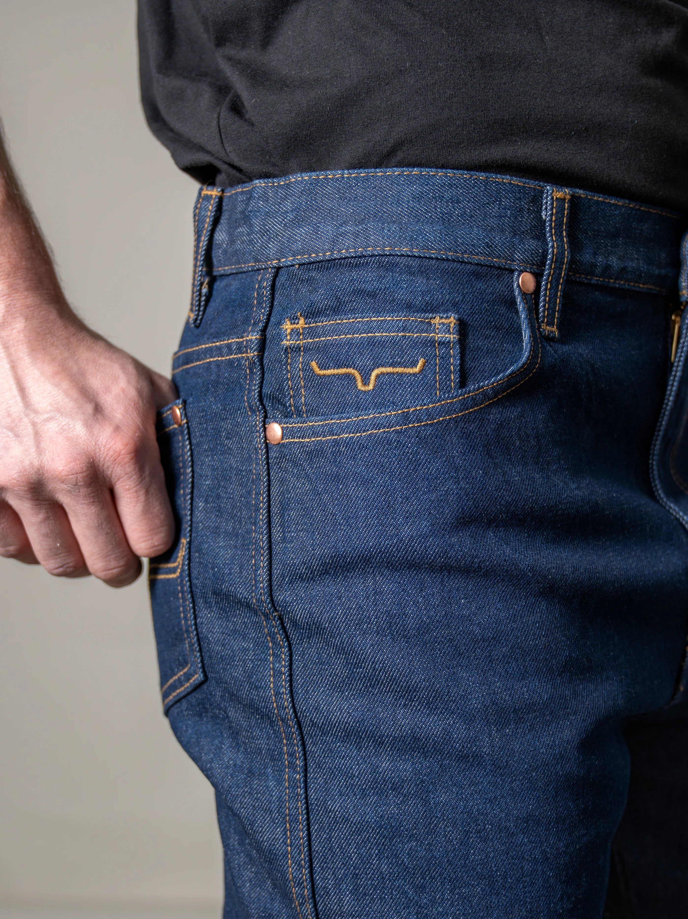 Kimes Ranch x Zach Top Dark Wash Denim Jeans