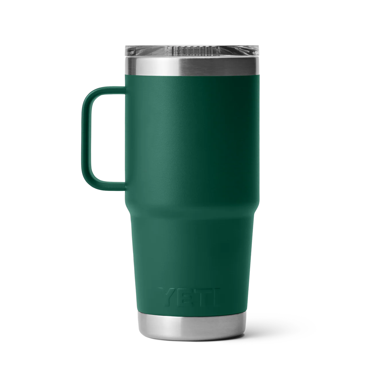 YETI 20oz Travel Mug Black Forest Green