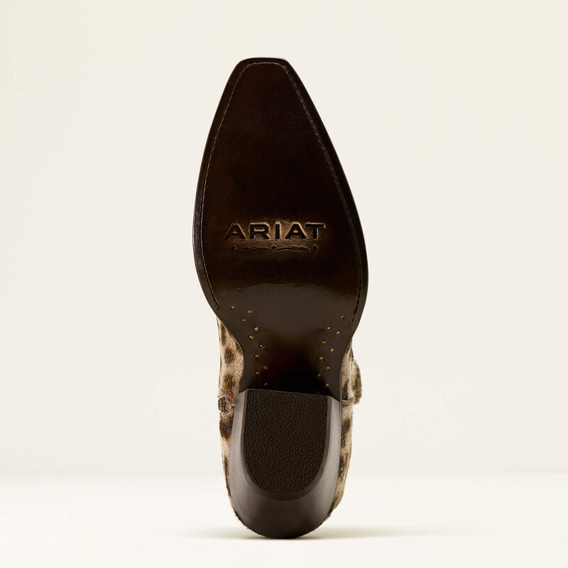 Ariat Leopard Hair On Casanova X Toe Western Boot