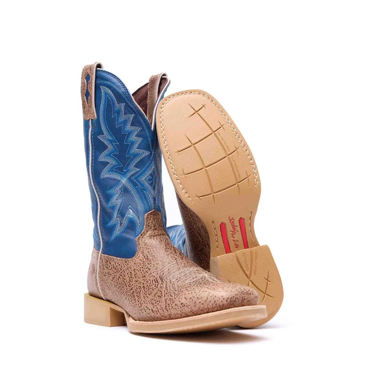Durango Rebel Lite Buffalo Tan Cowboy Boots